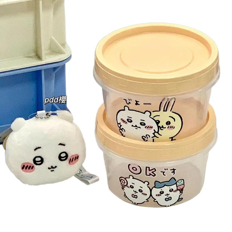 Meal Prep Japan - 치이카와 원형 음식 보관 용기 귀여운