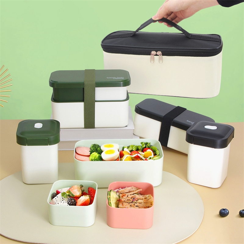 이중 칸 도시락 상자 전자레인지 도시락 용기 직장인 학 - Meal Prep Japanese 리뷰 및 가격