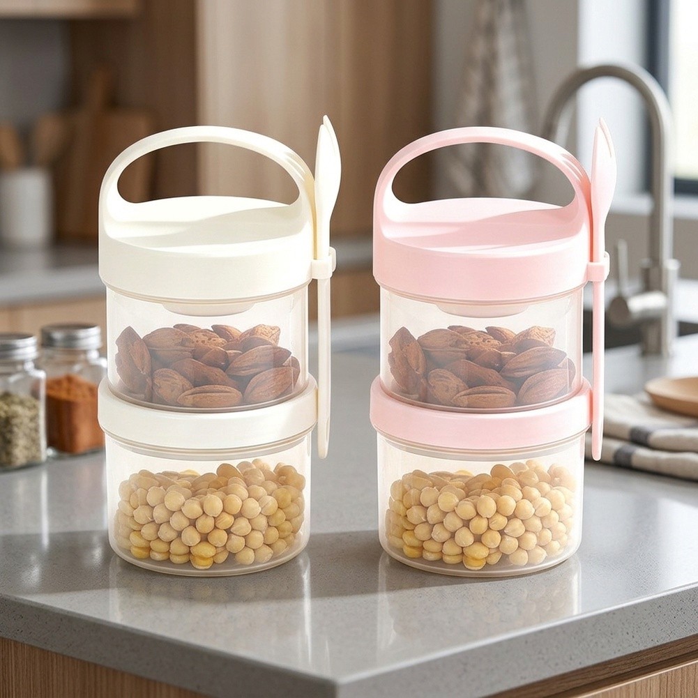 뚜껑과 스푼이 함께 제공되는 재사용 가능한 31온스 용 - Meal Prep Yogurt Parfait 리뷰 및 가격