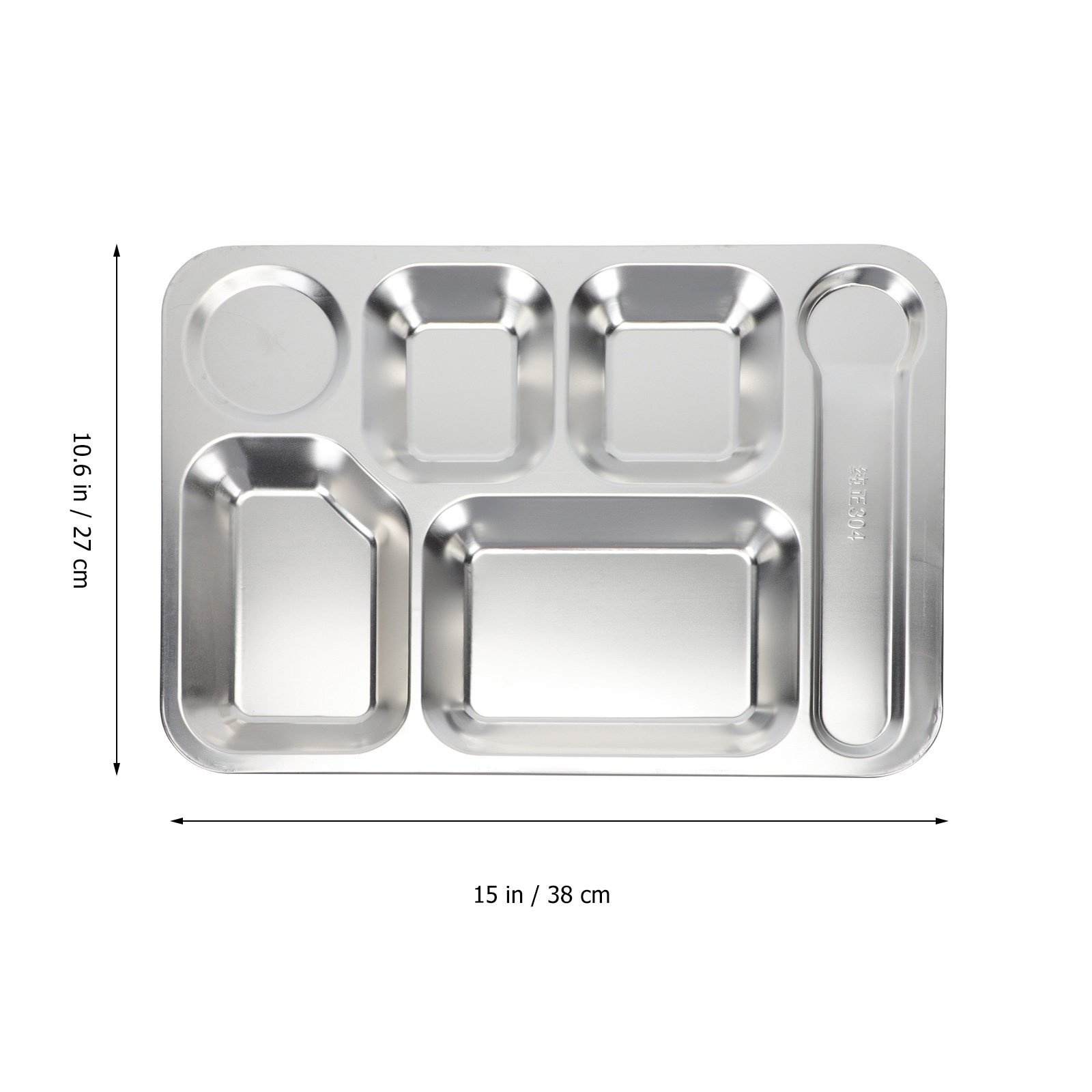 1개입, 6칸으로 나뉜 음식 트레이, 은색, 여러 개의 - Meal Prep Containers 리뷰 및 가격
