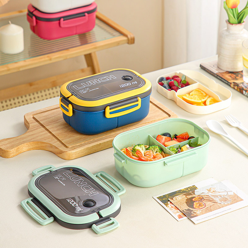 BPA 프리 PP 2단 도시락, 전자레인지 사용 가능, - Meal Prep For Office 리뷰 및 가격