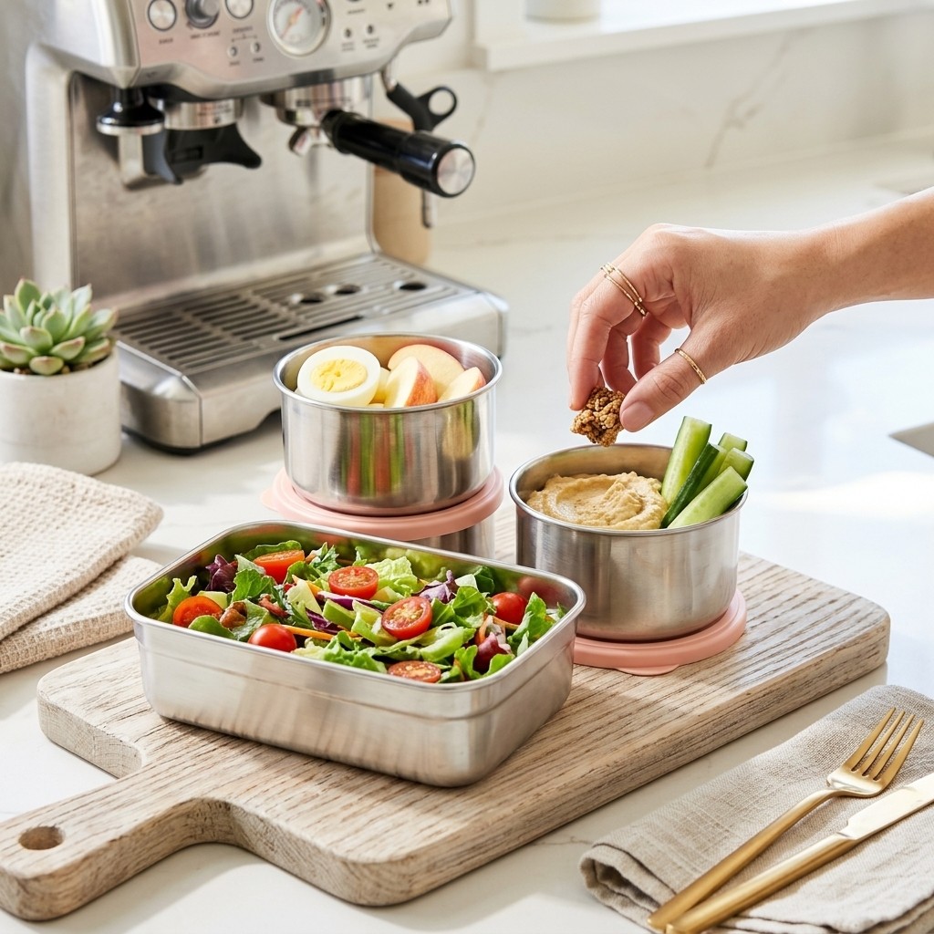전자레인지 사용 가능 304 스테인리스 도시락 세트 벤 - Meal Prep For Office 리뷰 및 가격