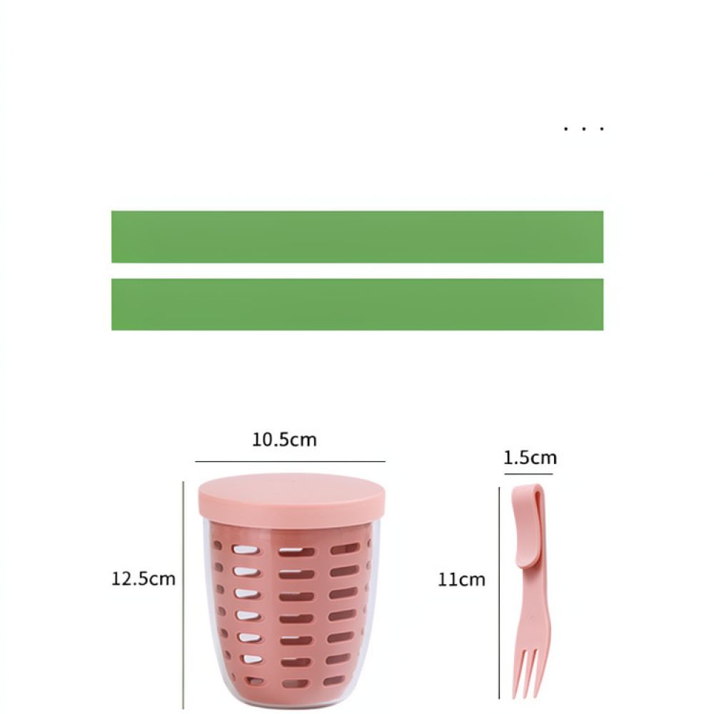 휴대용 샐러드 컵, 포크 포함, 누수 방지 기능, 사무 - Meal Prep For Office 리뷰 및 가격
