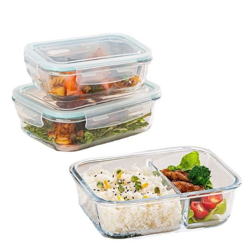 홈키친 미니멀리스트 유리 도시락 전자레인지 사용 가능  - Meal Prep For Office 리뷰 및 가격