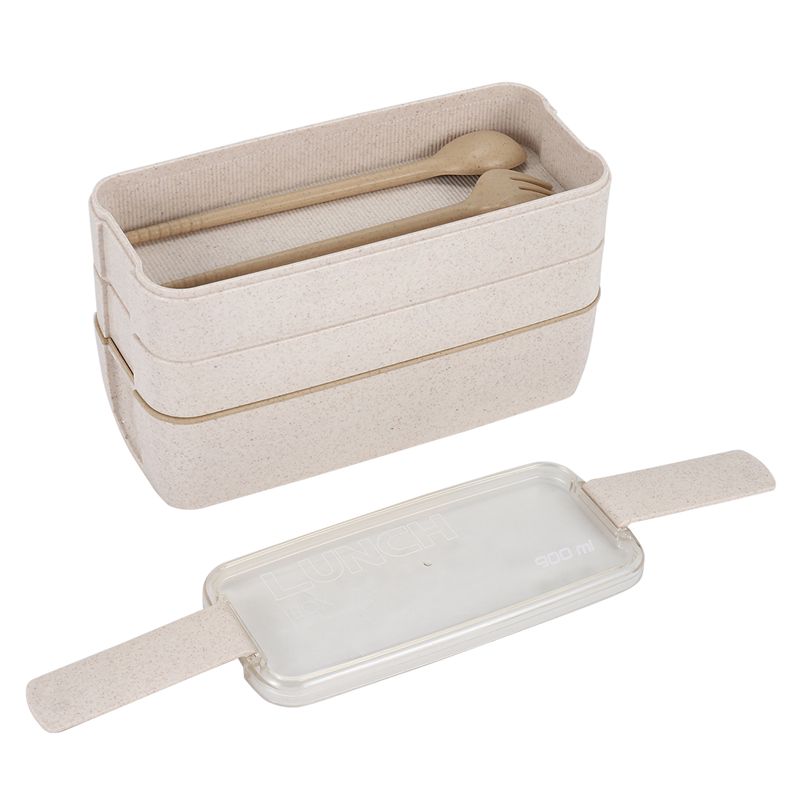 AEE6-일본 도시락, 3칸 분리형, 밀짚 소재, 친환 - Meal Prep Japanese 리뷰 및 가격