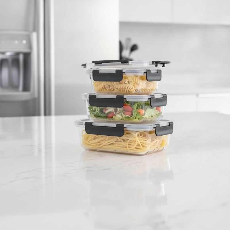 밀폐형, 누수 방지 기능이 있는 유리 재질의 식품 보관 - Meal Prep Glass Containers With Lids 리뷰 및 가격