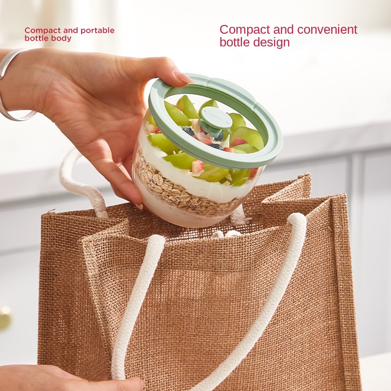 유리 오버나이트 오트밀 용기, 밀폐 통풍 뚜껑 포함,  - Meal Prep Yogurt Parfait 리뷰 및 가격