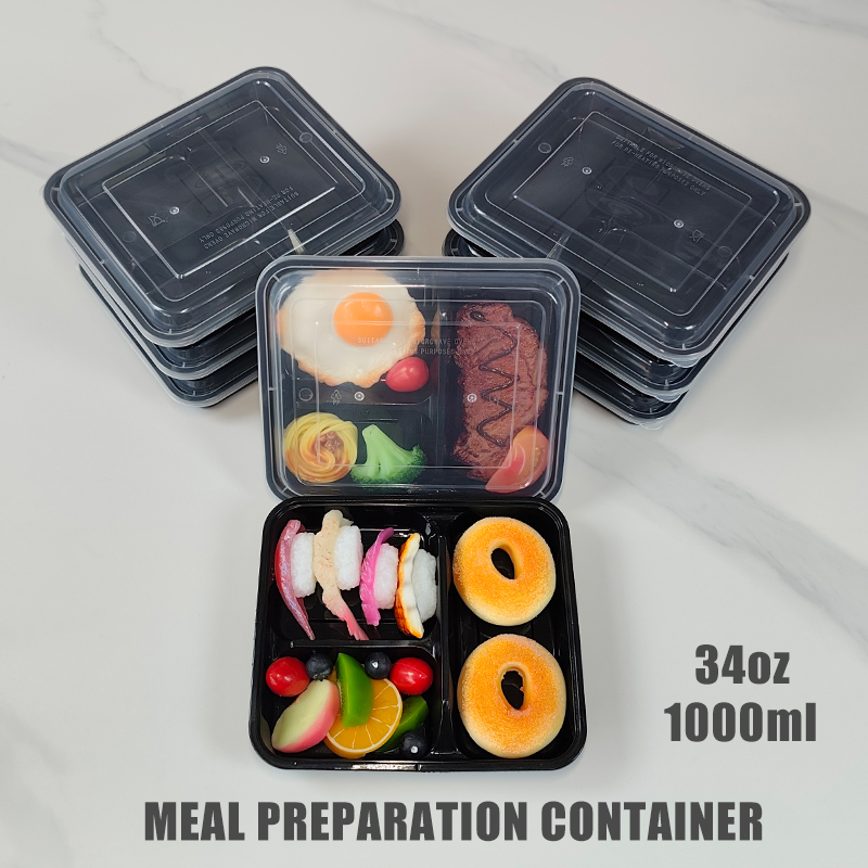 3칸 34온스/1000ml, 12/35개, 누수 방지  - Meal Prep For Office 리뷰 및 가격